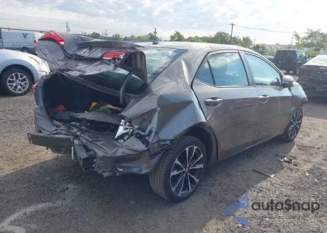 2017 Toyota Corolla Se z USA, uszkodzony, nr VIN 2T1BURHE9HC806101